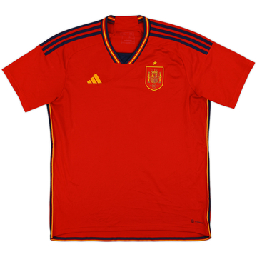 2022-23 Spain Home Shirt - 10/10 - (XL)