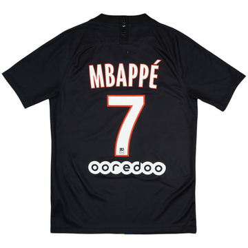 2019-20 Paris Saint-Germain Fourth Shirt Mbappe #7 - 10/10 - (S)