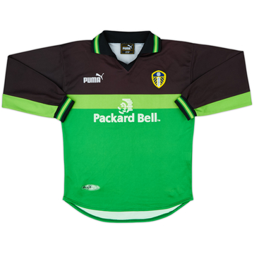1998-00 Leeds United GK Shirt - 9/10 - (L.Boys)