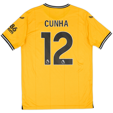 2023-24 Wolves Home Shirt Cunha #12 - 8/10 - (L)