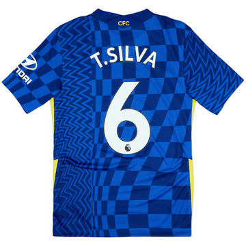 2021-22 Chelsea Home Shirt T.Silva #6 - 10/10 - (S)