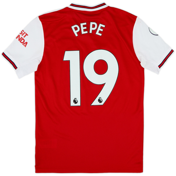 2019-20 Arsenal Home Shirt Pepe #19 - 9/10 - (XS)