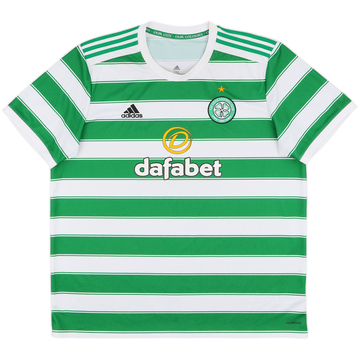 2021-22 Celtic Home Shirt - 7/10 - (XXL)