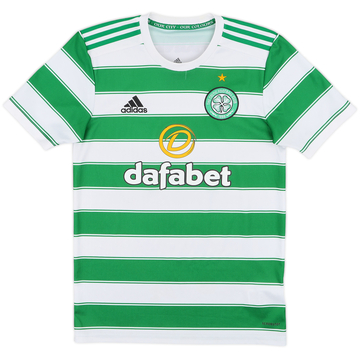 2021-22 Celtic Home Shirt - 9/10 - (XS)