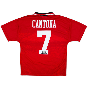 1996-98 Manchester United Home Shirt Cantona #7 (Y)