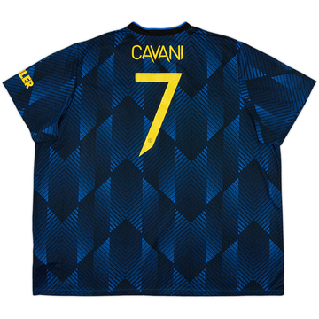 2021-22 Manchester United Third Shirt Cavani #7 - 6/10 - (4XL)