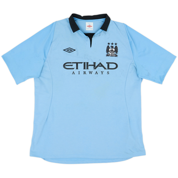 2012-13 Manchester City Home Shirt - 4/10 - (XL)