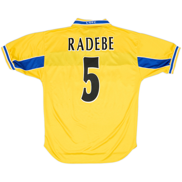1999-00 Leeds United Third Shirt Radebe #5 - 6/10 - (M)