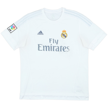 2015-16 Real Madrid Home Shirt - 5/10 - (XL)