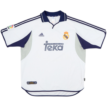 2000-01 Real Madrid Home Shirt - 5/10 - (XL)