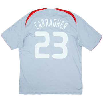 Camiseta de visitante del Liverpool 2008-09 Carragher #23 - 5/10 - (XL)
