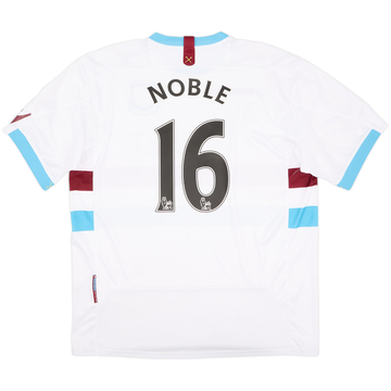 Camiseta de visitante del West Ham 2010-12 Noble #16 - 10/10 - (XL)