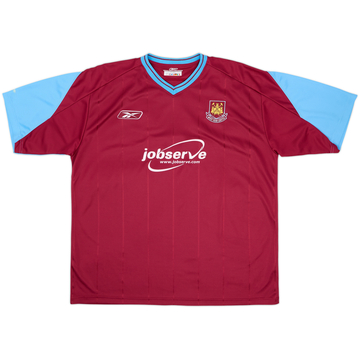 2003-05 West Ham Home Shirt - 10/10 - (XL)