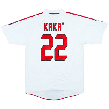 2004-05 AC Milan Away Shirt Kaka #22 - 4/10 - (M)