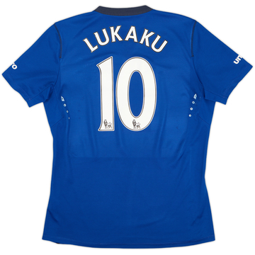 2014-15 Everton Home Shirt Lukaku #10 - 8/10 - (M)
