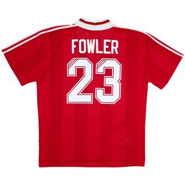1995-96 Liverpool Home Shirt Fowler #23 - 8/10 - (XXL)