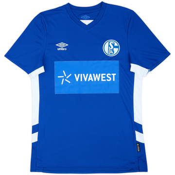 2021-22 Schalke Home Shirt - 9/10 - (M)