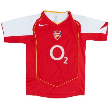 2004-05 Arsenal Home Shirt - 6/10 - (13-14 Years)