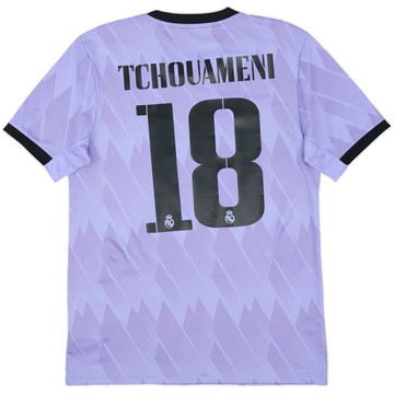 2022-23 Real Madrid Away Shirt Tchouameni #18 - 8/10 - (M)
