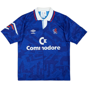 1991-93 Chelsea Home Shirt - 5/10 - (M)