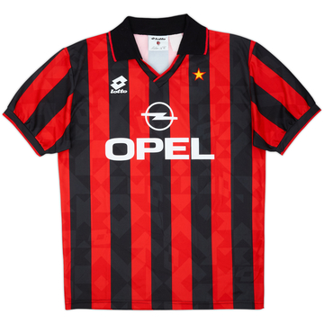 1994-95 AC Milan Home Shirt - 9/10 - (L)