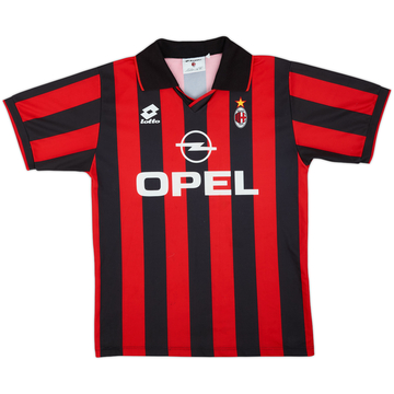 1995-96 AC Milan Home Shirt - 8/10 - (M)