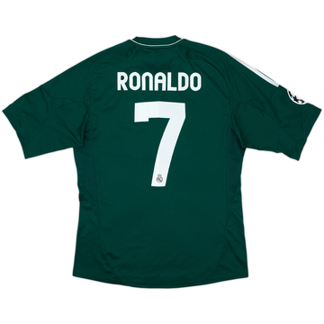 2012-13 Real Madrid CL Third Shirt Ronaldo #7 - 4/10 - (M)