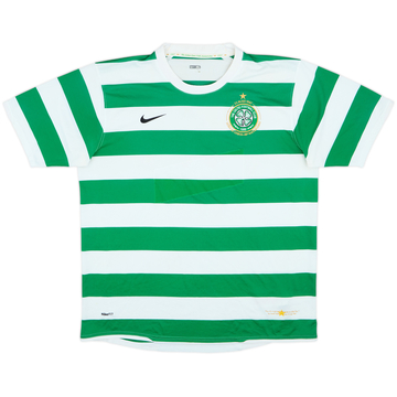 2007-08 Celtic Home Shirt - 4/10 - (XL)