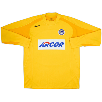 2004-05 Hertha Berlin Player Issue GK Shirt - 7/10 - (XXL)