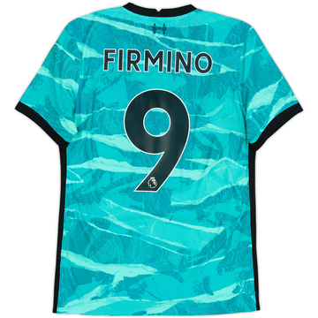 2020-21 Liverpool Authentic Away Shirt Firmino #9 - 9/10 - (S)
