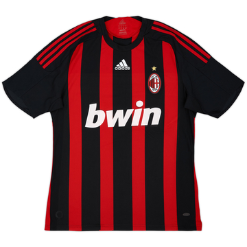 2008-09 AC Milan Home Shirt - 6/10 - (L)
