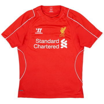 2014-15 Liverpool Home Shirt - 4/10 - (M)