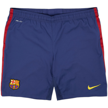 2013-14 Barcelona Home Shorts - 7/10 - (L)