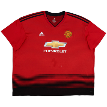 2018-19 Manchester United Home Shirt - 7/10 - (4XL)