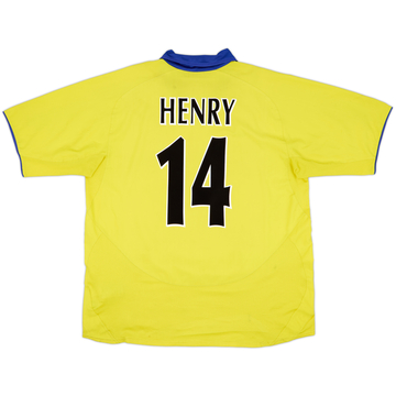 2003-05 Arsenal Away Shirt Henry #14 - 4/10 - (XL)