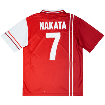 1998-99 Perugia Home Shirt Nakata #7 - 5/10 - (L)