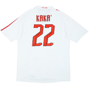 2007-08 AC Milan Away Shirt Kaka #22 - 6/10 - (XL)
