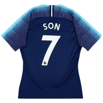 2018-19 Tottenham Authentic Away Shirt Son #7 - 8/10 - (M)