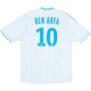 2009-10 Olympique Marseille Home Shirt Ben Arfa #10 - 8/10 - (L)