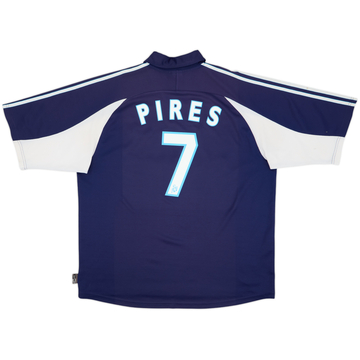 1999-00 Olympique Marseille Away Shirt Pires #7 - 6/10 - (XL)