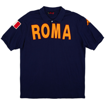 2003-04 Roma Kappa Polo Shirt - 6/10 - (XXL)