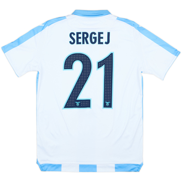 2017-18 Lazio Away Shirt Sergej #21 - 6/10 - (XL.Boys)