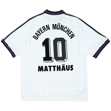 Camiseta de visitante del Bayern Munich 1996-98 Klinsmann #18 - 6/10 - (XL.Juvenil)