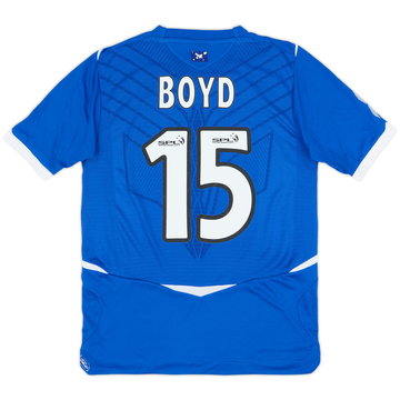 2008-09 Rangers Home Shirt Boyd #15 - 8/10 - (XL.Boys)