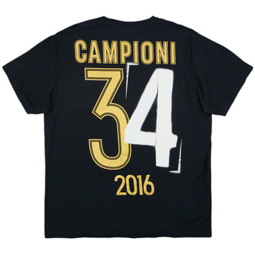 2015-16 Juventus adidas 'Campioni' Graphic Tee - 5/10 - (XL)