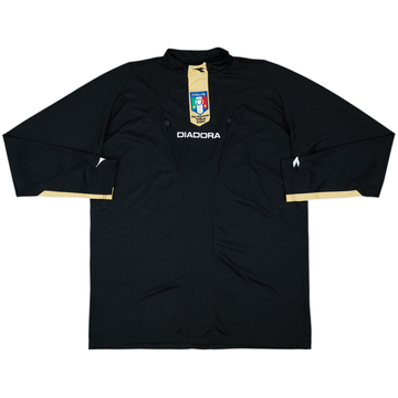 2007-09 Italy Diadora Referee L/S Shirt - 7/10 - (XL)