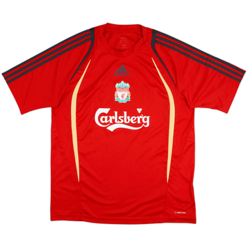 2009-10 Liverpool adidas Training Shirt - 8/10 - (L)