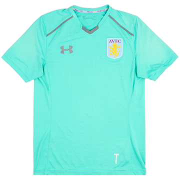 2017-18 Aston Villa Under Armour Training Shirt - 8/10 - (M)