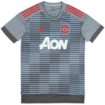 2017-18 Manchester United adidas Training Shirt - 9/10 - (M)
