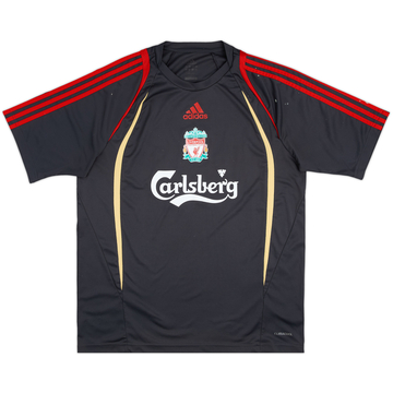 2009-10 Liverpool adidas Training Shirt - 6/10 - (L/XL)